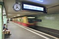 Berlin train station Royalty Free Stock Photo