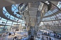 Berlin Reichstag Dome Royalty Free Stock Photo