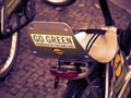 Public Bike Sharing Service Provider: Close-up of A Lidl Bike In Berlin, Germany