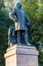 Statue of Albrecht Graf von Roon in Tiergarten, Berlin, Germany. Royalty Free Stock Photo