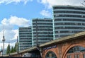 BERLIN, GERMANY. Three high-rise office buildings