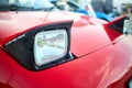 Berlin, Germany - August 20, 2022: Toyota MR2 Hidden headlamps, pop-up headlamps, pop-up headlights, flip-eye headlamps Royalty Free Stock Photo