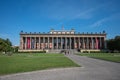 Berlin, Germany - August 12 , 2021 - view of Bebelplatz and the surroundings of the square in Berlin