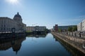 Berlin, Germany - August 12 , 2021 - view of Bebelplatz and the surroundings of the square in Berlin