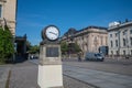 Berlin, Germany - August 12 , 2021 - view of Bebelplatz and the surroundings of the square in Berlin