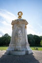 Berlin, Germany - August 11 , 2021 - view of the Beethoven-Haydn-Mozart Memorial in Berlin in the park