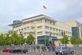 BERLIN, GERMANY. View of the building of Embassy of the United States of America