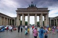 Berlin / Germany - 7/21/2015: Branderburg Gate - a historical building in the center of Berlin