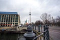 19.01.2018 Berlin, Germany - Bridge to of Museum Island on Spree