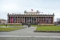 25.01.2018 Berlin, Germany - The building of the Altes Museum on