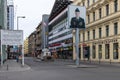 Checkpoint Charlie was the best-known Berlin Wall crossing point between East Berlin and West