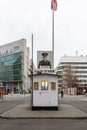 Checkpoint Charlie was the best-known Berlin Wall crossing point between East Berlin and West