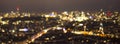 A berlin germany city bokeh at night Royalty Free Stock Photo
