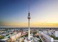 Berlin, Germany City Skyline Royalty Free Stock Photo