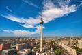 Berlin Germany, city skyline at Alexanderplatz and TV Tower Royalty Free Stock Photo