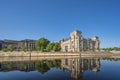 Berlin Germany, Reichstag German Parliament Building and Spree River Royalty Free Stock Photo