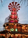 Street view of the Christmas markets in Berlin, Germany Royalty Free Stock Photo