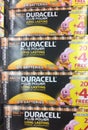 Duracell batteries Royalty Free Stock Photo