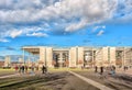 German Chancellery - modern government building Royalty Free Stock Photo