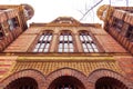 Berlin, Germany. particular of the The Neue Synagoge New Synagogue in the Mitte district