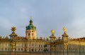 Berlin, Germany. February 19, 2019. Charlottenburg Palace is the largest palace in Berlin Royalty Free Stock Photo