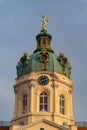 Berlin, Germany. February 19, 2019. Charlottenburg Palace is the largest palace in Berlin Royalty Free Stock Photo