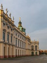 Charlottenburg Palace is the largest palace in Berlin. It is located in the Charlottenburg district of the Charlottenburg- Royalty Free Stock Photo