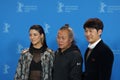 Fujii Mina, Kim Ki-duk and Lee Sung-jae at Berlinale 2018