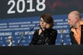 Malgorzata Szumowska receives the Silver Bear at Berlinale 2018 Royalty Free Stock Photo