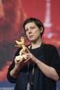 Adina Pintilie, winner of the Golden Bear, at Berlinale 2018