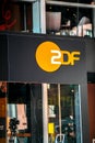 ZDF emblem Royalty Free Stock Photo