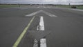 Berlin, Germany. Flughafen Berlin-Tempelhof. Unused old airport transformed into public space. People walk, ride