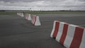 Berlin, Germany. Flughafen Berlin-Tempelhof. Unused old airport transformed into public space. People walk, ride