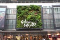 Galeries Lafayette - Vertical Garden Patrick Blanc - Grass landscape installation