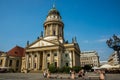 Berlin, Germany: Gendarmenmarkt square with Berlin Concert Hall and German Cathedral Berlin Mitte district, Germany Royalty Free Stock Photo