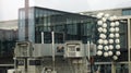 BERLIN, GERMANY - JAN 17th, 2015: Berlin Brandenburg Airport BER, still under construction, empty terminal building Royalty Free Stock Photo