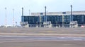 BERLIN, GERMANY - JAN 17th, 2015: Berlin Brandenburg Airport BER, still under construction, empty terminal building