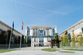 BERLIN, GERMANY - Jul 28, 2019: The Bundeskanzleramt, German Federal Chancellery in Berlin Royalty Free Stock Photo