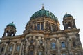 Berlin Cathedral or Berliner Dom and Museum Island or Museumsinsel near Spree River