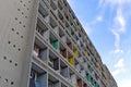 BERLIN, GERMANY - JULY 2014: The Corbusier Haus was designed by Royalty Free Stock Photo