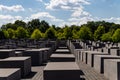 The Memorial to the Murdered Jews of Europe Royalty Free Stock Photo