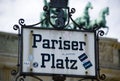 Berlin, Germany - 13 July 2023: Pariser Platz