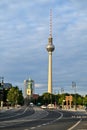 Berliner Fernsehturm - Berlin, Germany Royalty Free Stock Photo