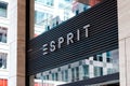 Esprit logo on store exterior / shop facade in Berlin