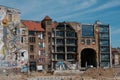 The Kunsthaus Tacheles, a former art center in Berlin, Germany