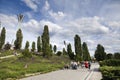 Mauerpark Leisure Spring Sunday Royalty Free Stock Photo