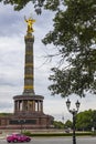 Victory Column Siegessaeule in Berlin, Germany Royalty Free Stock Photo