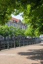 View of the river spree from the park Lustgarten