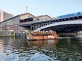 View at Sprea river of Berlin on Germany Royalty Free Stock Photo