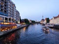 View at Sprea river of Berlin on Germany